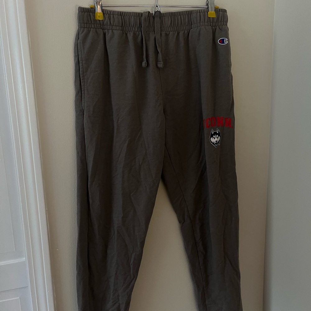 UCONN Champion Gray Sweatpants